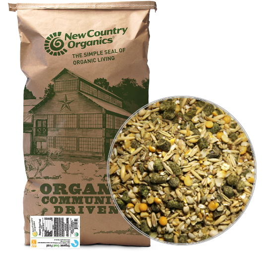 Organic/Non-GMO/Soy free, Goat Feed, 40lbs